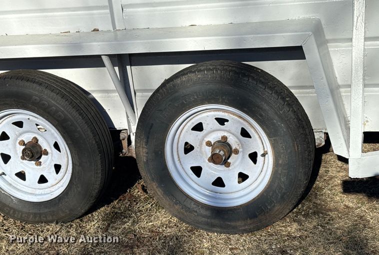 image for item ES5668 Shop built utility trailer