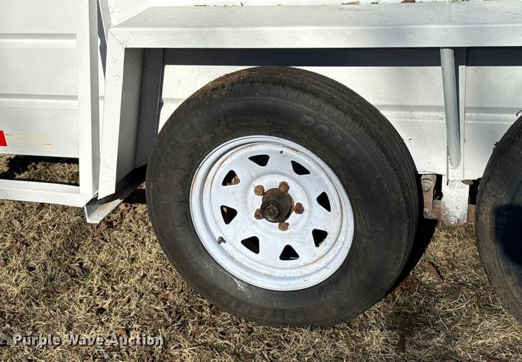 image for item ES5668 Shop built utility trailer