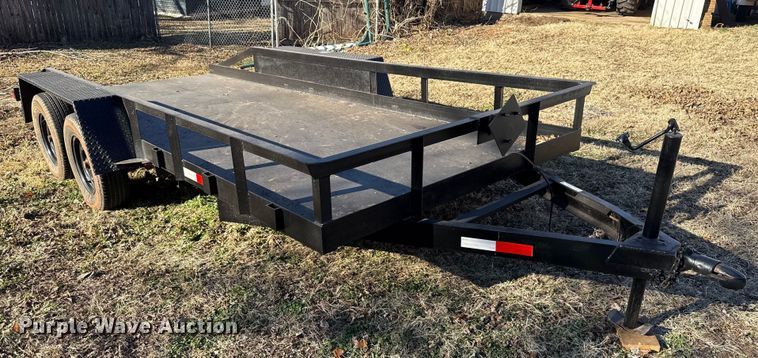 image for item ES5669 Shop built utility trailer