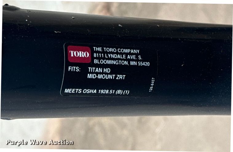 image for item ES5684 Toro Titan HD1500 ZTR lawn mower