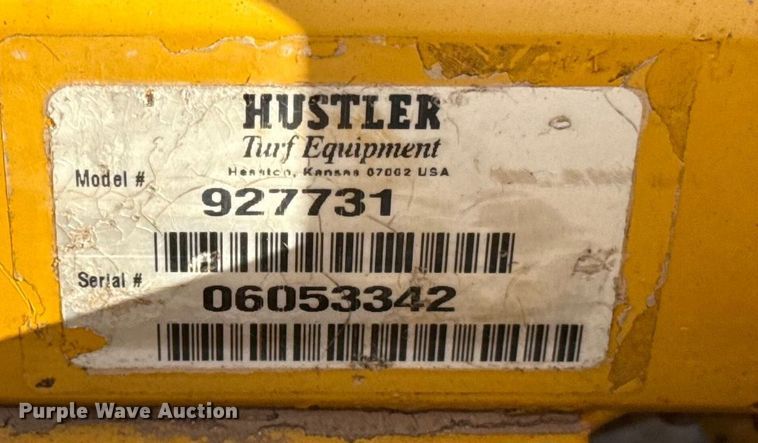image for item ES5687 Hustler XR-7 ZTR lawn mower