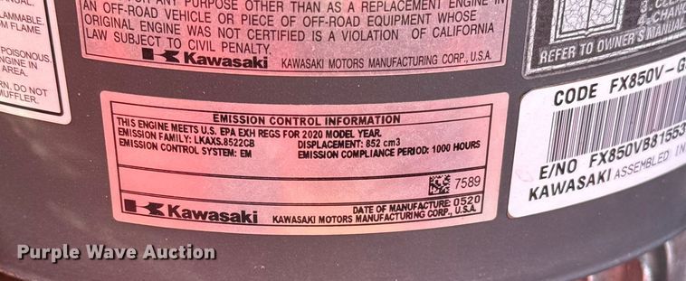 image for item ES5688 Gravely Pro-Turn 452 ZTR lawn mower