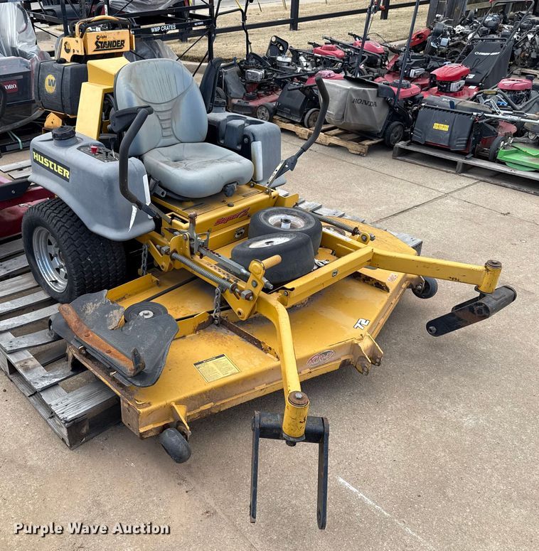 image for item ES5689 Hustler Super Z ZTR lawn mower