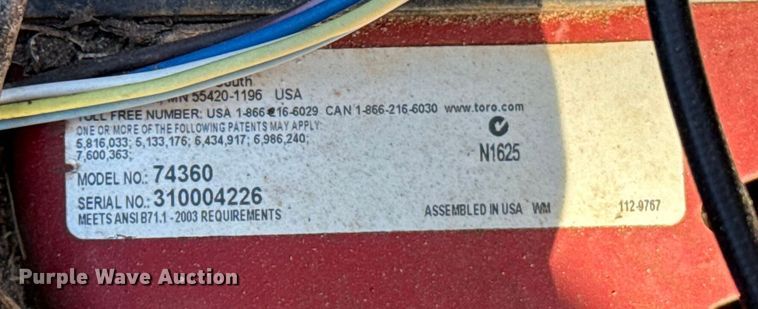 image for item ES5689 Hustler Super Z ZTR lawn mower