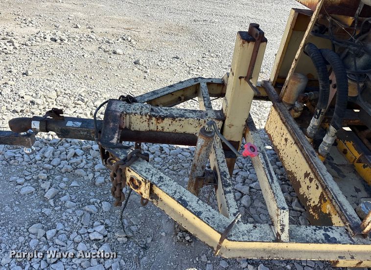 image for item ES8516 Shop built sewer winch trailer