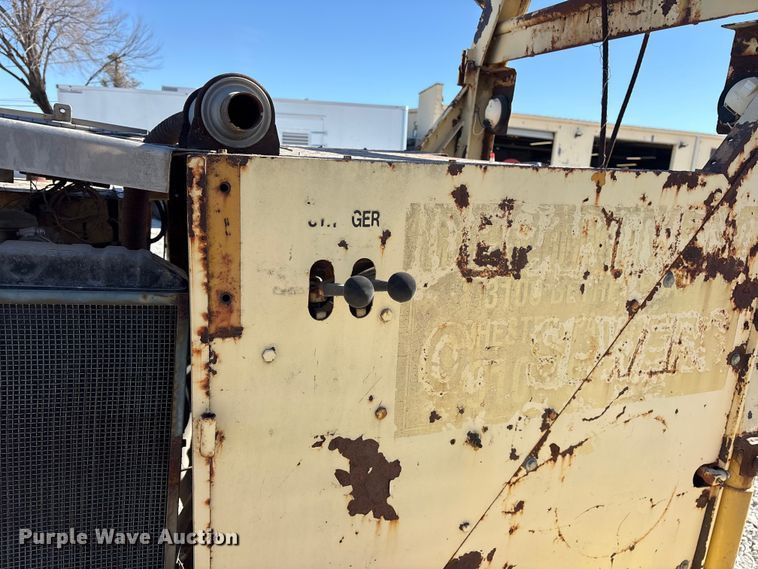 image for item ES8516 Shop built sewer winch trailer