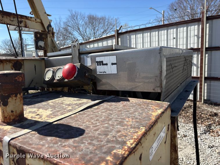 image for item ES8516 Shop built sewer winch trailer