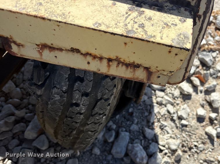 image for item ES8516 Shop built sewer winch trailer