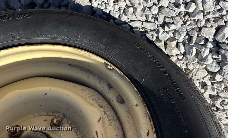 image for item ES8516 Shop built sewer winch trailer