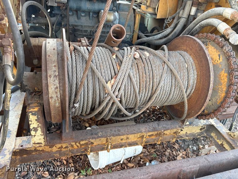 image for item ES8517 Shop built sewer winch trailer