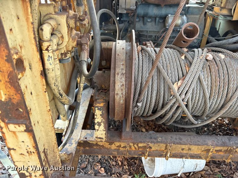 image for item ES8517 Shop built sewer winch trailer