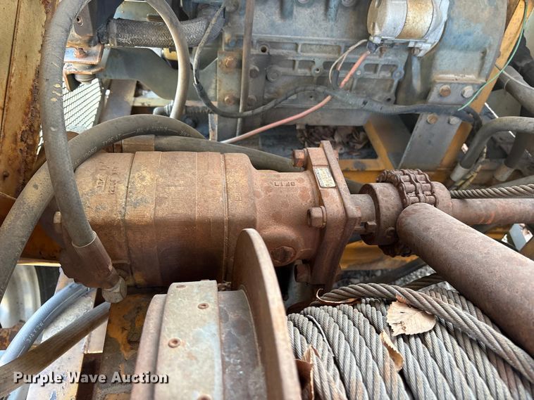 image for item ES8517 Shop built sewer winch trailer