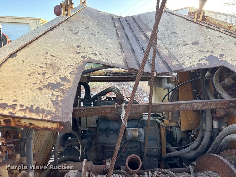 image for item ES8517 Shop built sewer winch trailer