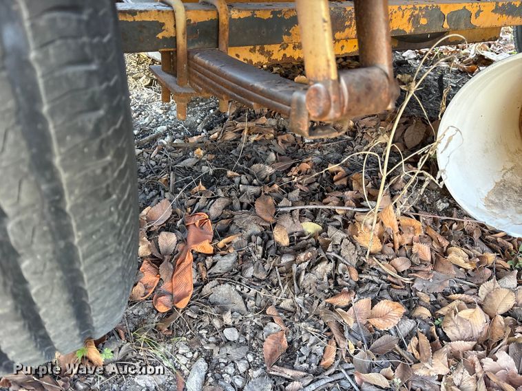 image for item ES8517 Shop built sewer winch trailer