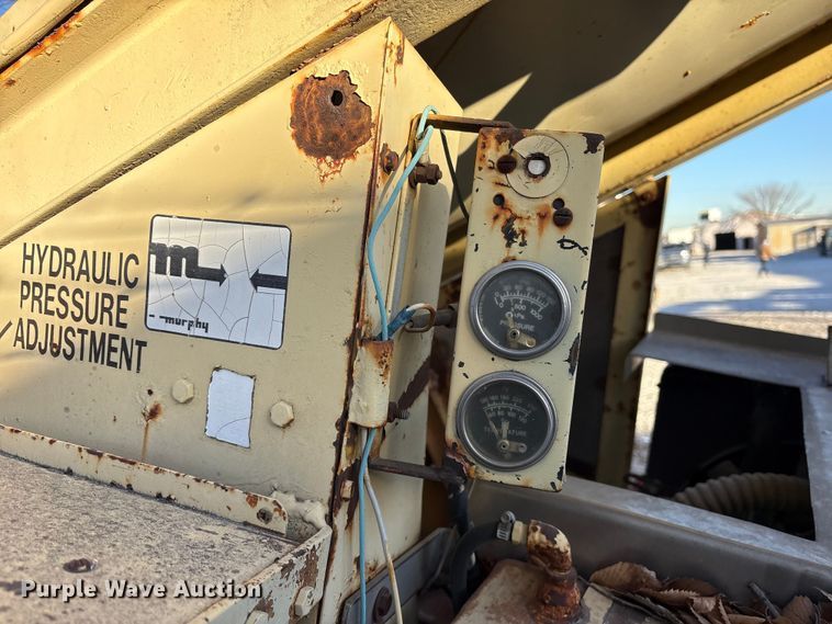 image for item ES8517 Shop built sewer winch trailer