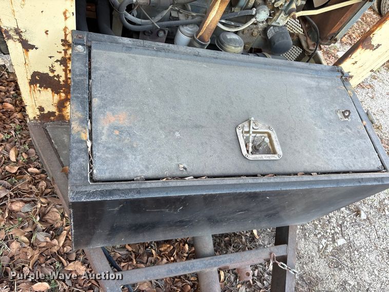 image for item ES8517 Shop built sewer winch trailer