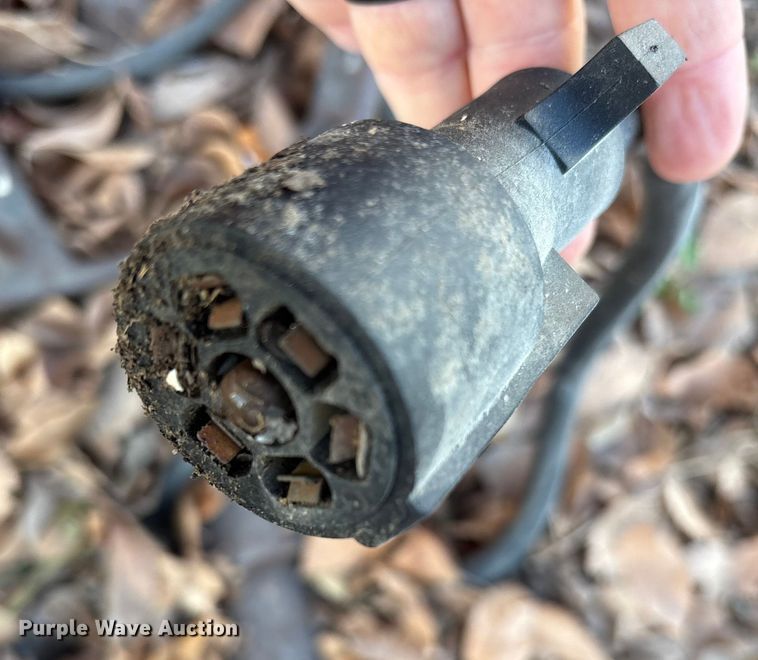 image for item ES8517 Shop built sewer winch trailer