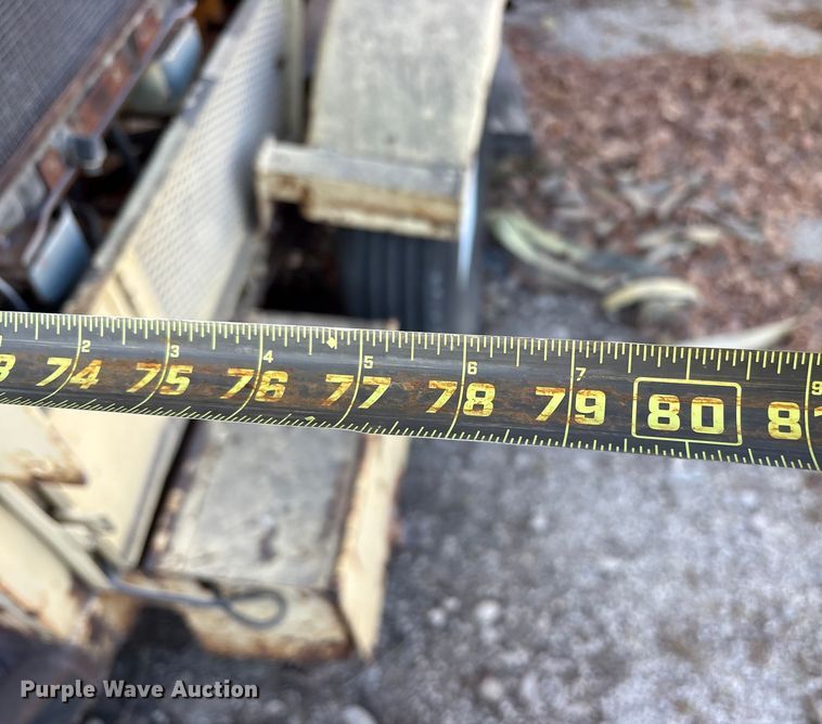 image for item ES8517 Shop built sewer winch trailer