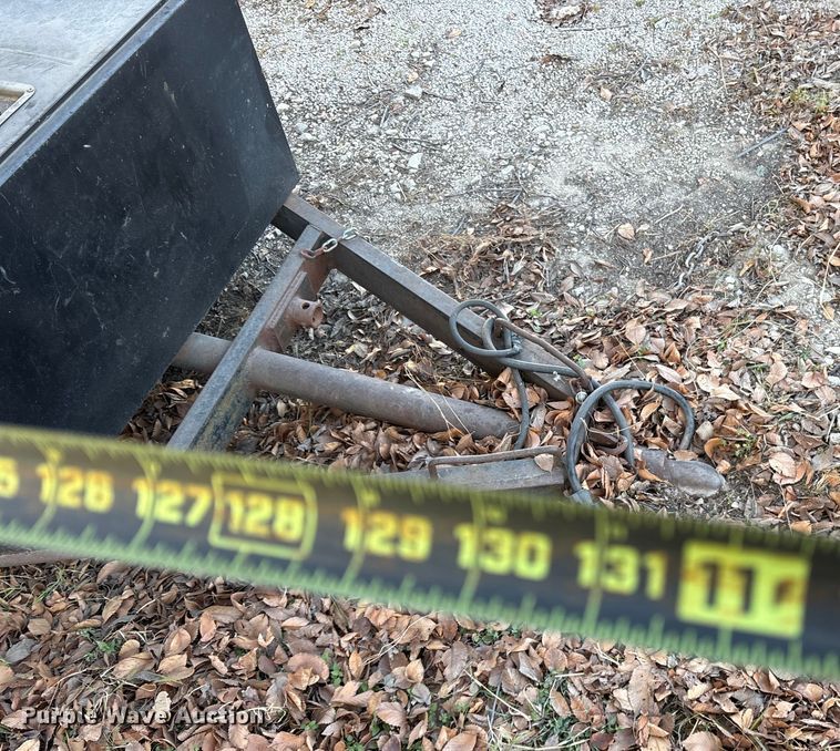 image for item ES8517 Shop built sewer winch trailer