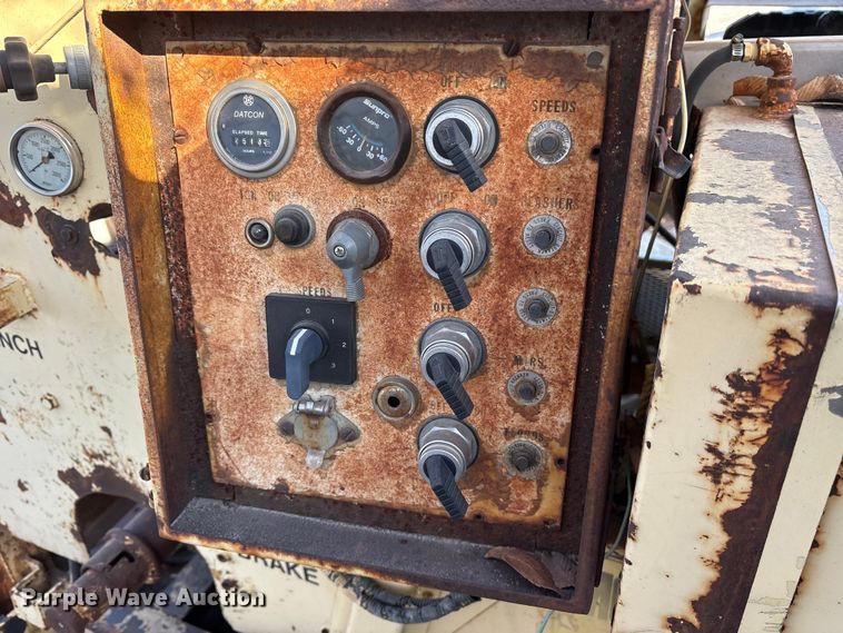 image for item ES8517 Shop built sewer winch trailer