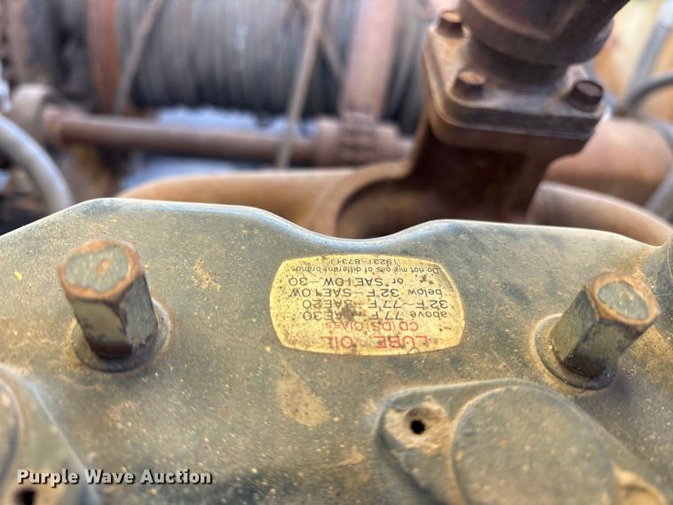 image for item ES8517 Shop built sewer winch trailer