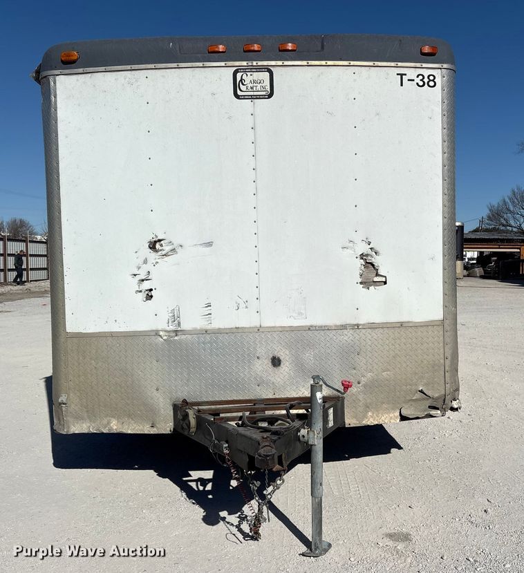 image for item ES8520 2015 Cargo Craft of Texas enclosed cargo trailer