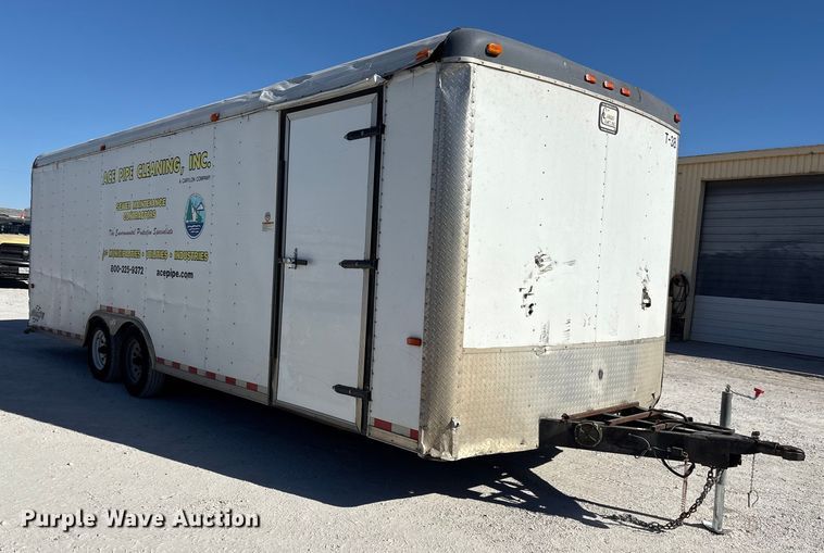 image for item ES8520 2015 Cargo Craft of Texas enclosed cargo trailer
