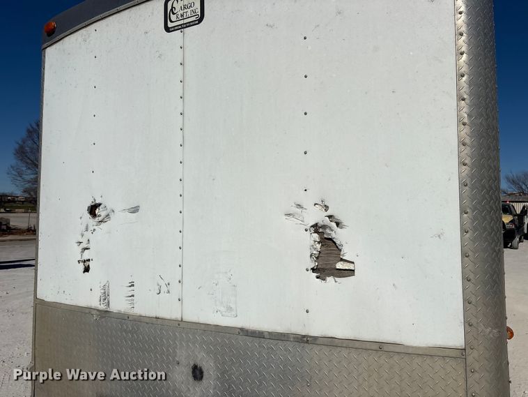 image for item ES8520 2015 Cargo Craft of Texas enclosed cargo trailer