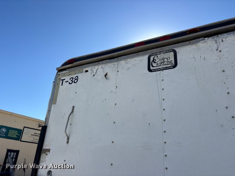 image for item ES8520 2015 Cargo Craft of Texas enclosed cargo trailer