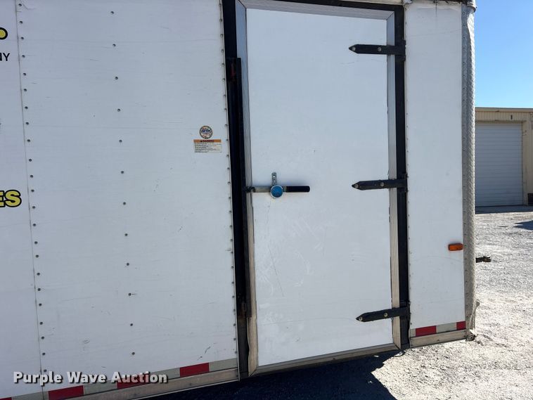 image for item ES8520 2015 Cargo Craft of Texas enclosed cargo trailer