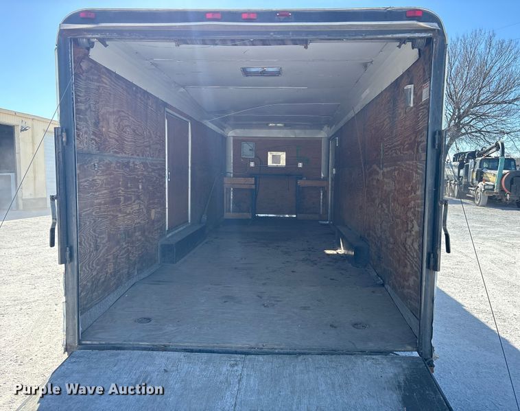 image for item ES8520 2015 Cargo Craft of Texas enclosed cargo trailer