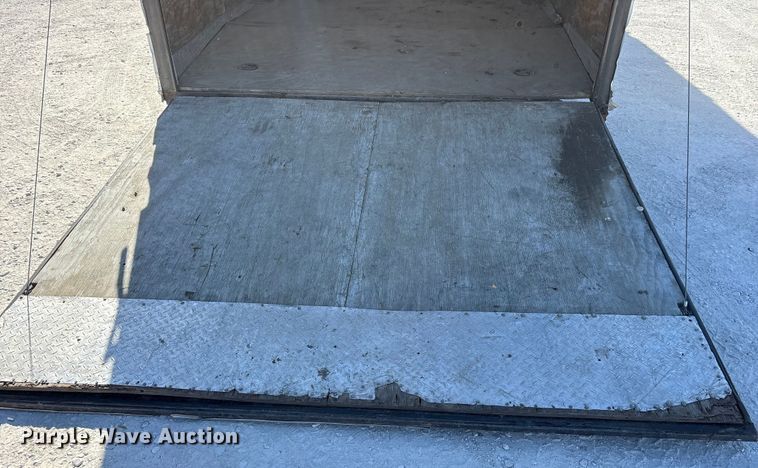 image for item ES8520 2015 Cargo Craft of Texas enclosed cargo trailer