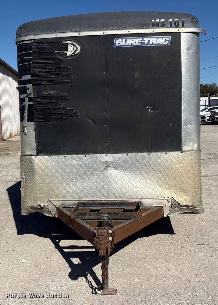 image for item ES8523 2015 Sure-Trac STR7212SAD enclosed cargo trailer