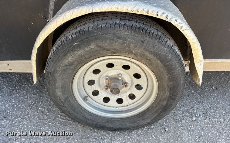 image for item ES8523 2015 Sure-Trac STR7212SAD enclosed cargo trailer