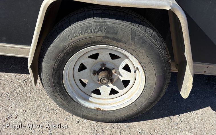 image for item ES8523 2015 Sure-Trac STR7212SAD enclosed cargo trailer