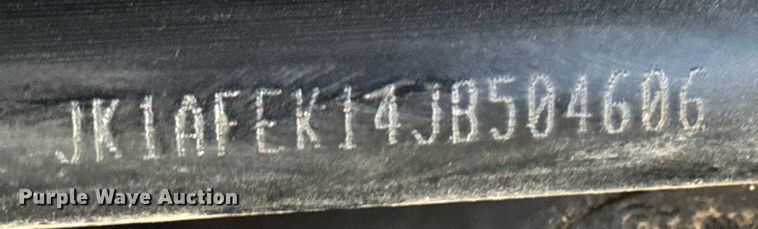 image for item ET4101 2018 Kawasaki Mule SX utility vehicle