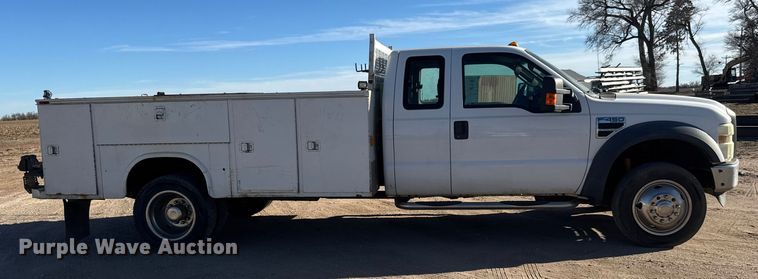 image for item ET4144 2008 Ford F450 utility / service truck