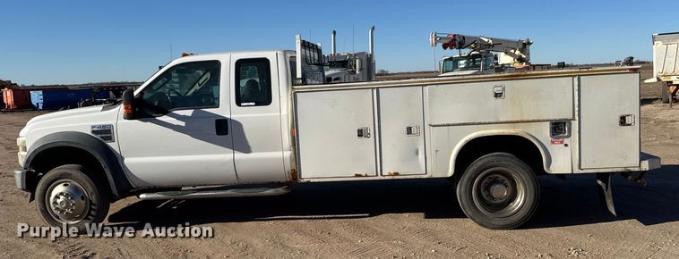 image for item ET4144 2008 Ford F450 utility / service truck