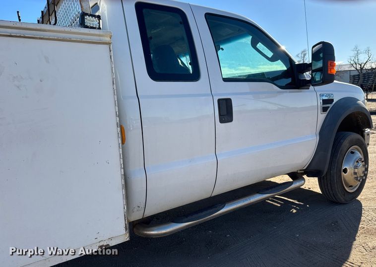image for item ET4144 2008 Ford F450 utility / service truck