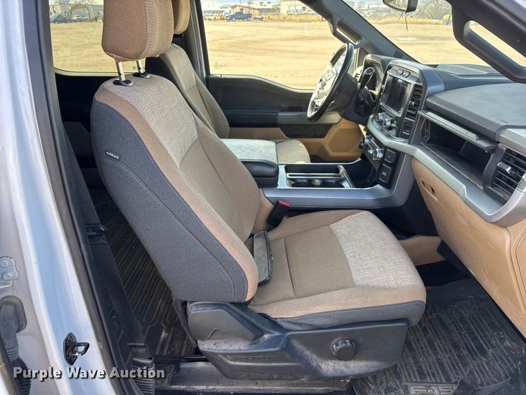 image for item ET4155 2023 Ford F150 XL Crew Cab pickup truck