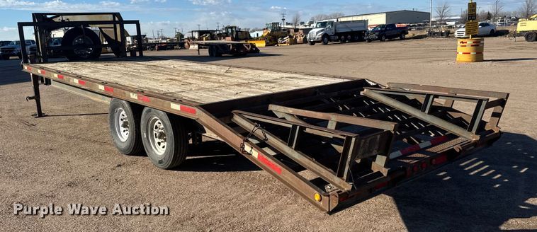image for item ET4157 1997 Fannin equipment trailer