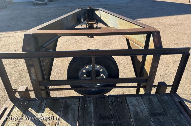 image for item ET4157 1997 Fannin equipment trailer