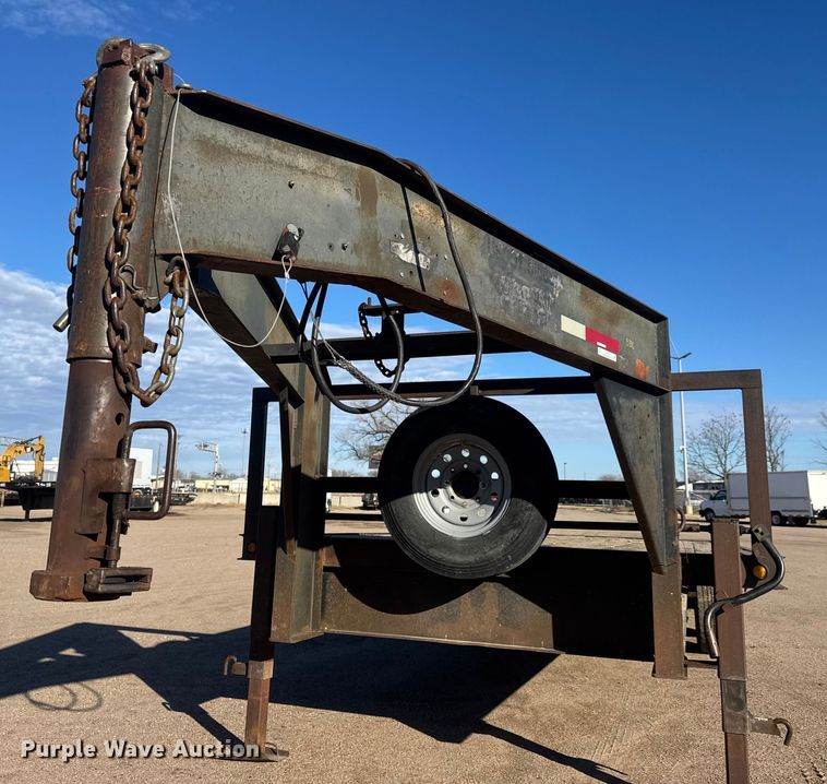 image for item ET4157 1997 Fannin equipment trailer