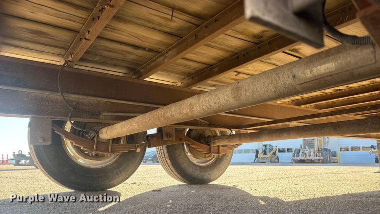 image for item ET4157 1997 Fannin equipment trailer