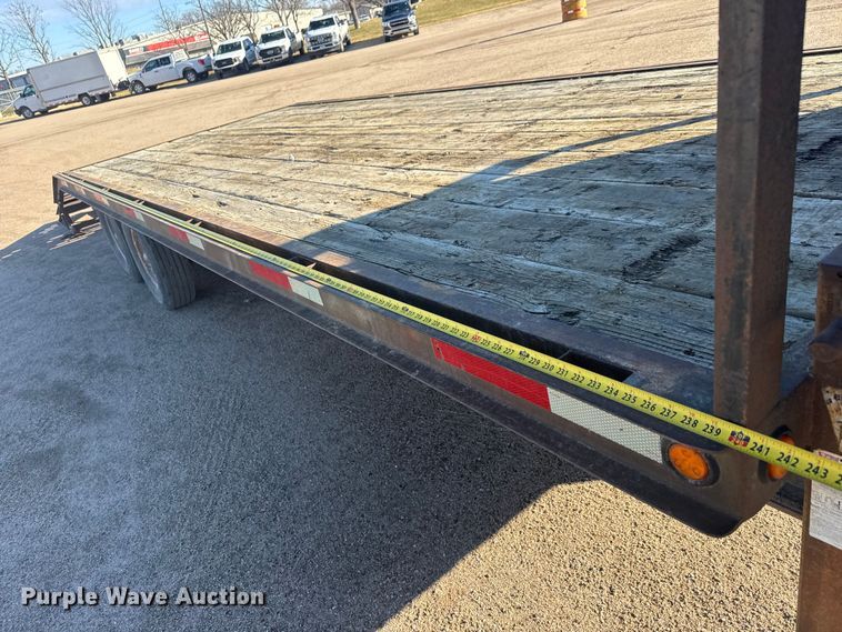 image for item ET4157 1997 Fannin equipment trailer