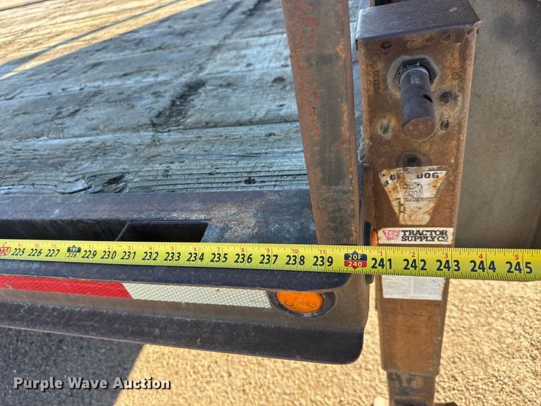 image for item ET4157 1997 Fannin equipment trailer