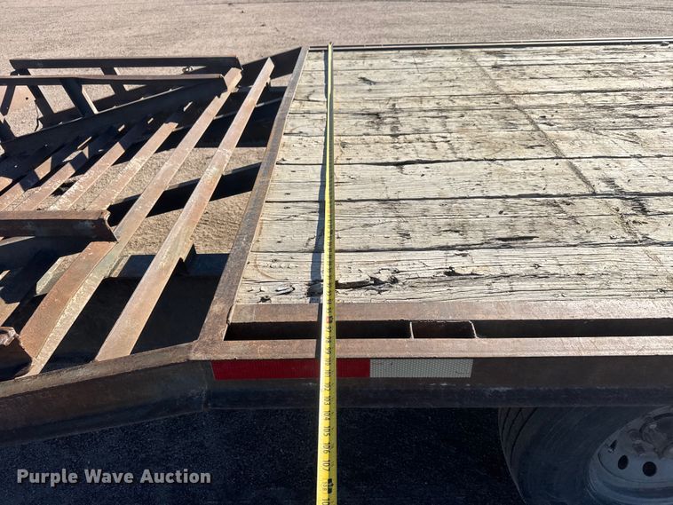 image for item ET4157 1997 Fannin equipment trailer