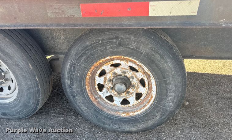 image for item ET4157 1997 Fannin equipment trailer