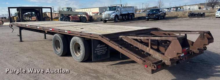 image for item ET4326 1997 Neal equipment trailer