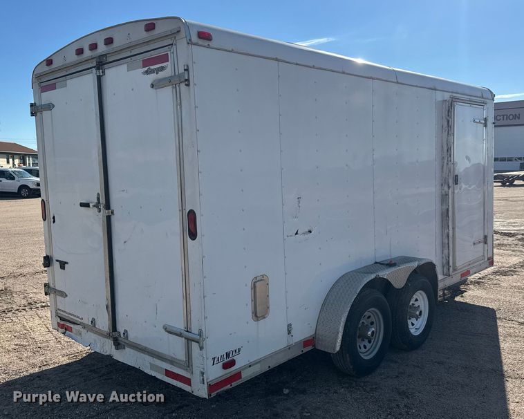 image for item ET4328 2015 Continental enclosed cargo trailer